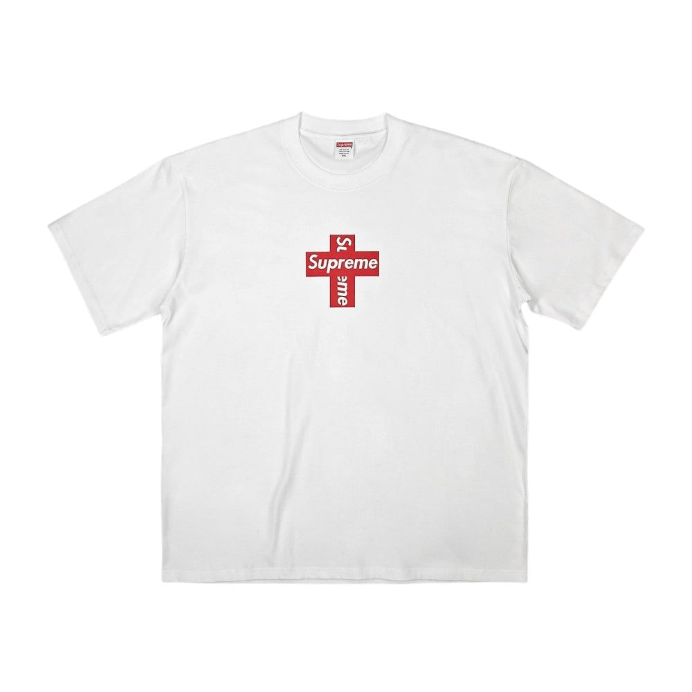 슈프림 크로스 박스로고 티셔츠(2color) ⚡국내배송📦