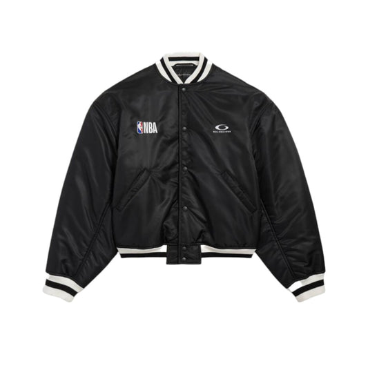 발렌시아가 x NBA 콜라보레이션 코치 자켓 블랙