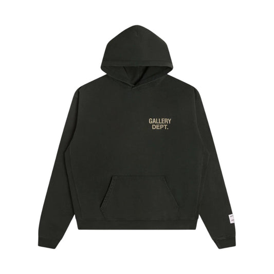 갤러리 디파트먼트 90'S GD 로고 후드 빈티지 블랙