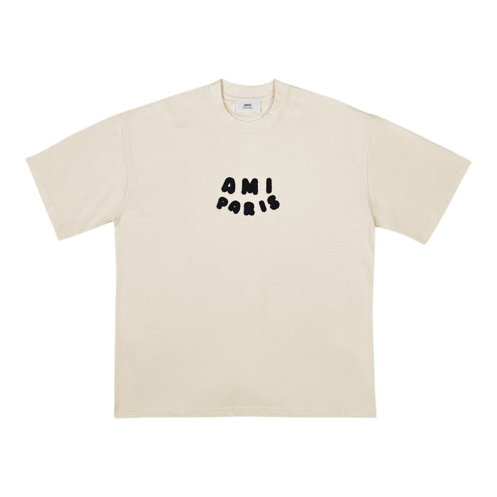 아미 파리 로고 패치 숏슬리브 티셔츠(2color) ⚡국내배송📦