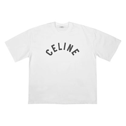 셀린느 릴렉스드 티셔츠 코튼 저지 옵틱 화이트 블랙(2color) ⚡국내배송📦