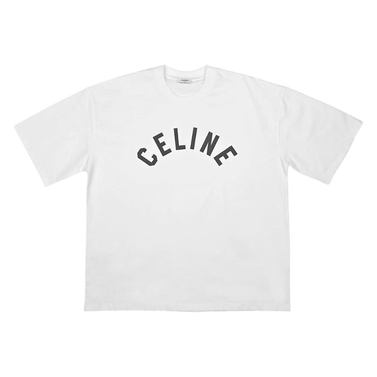 셀린느 릴렉스드 티셔츠 코튼 저지 옵틱 화이트 블랙(2color) ⚡국내배송📦