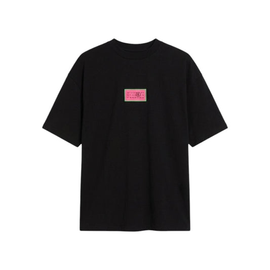 MM6 메종 마르지엘라 로고 페치 티셔츠(2color) ⚡국내배송📦