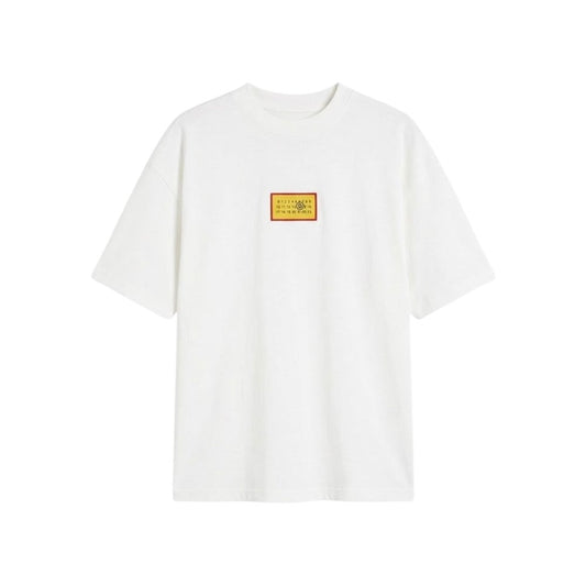 MM6 메종 마르지엘라 로고 페치 티셔츠(2color) ⚡국내배송📦